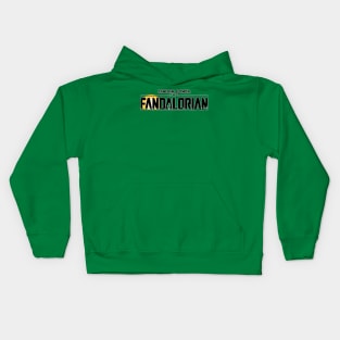 Fandom Power (The Fandalorian) Kids Hoodie